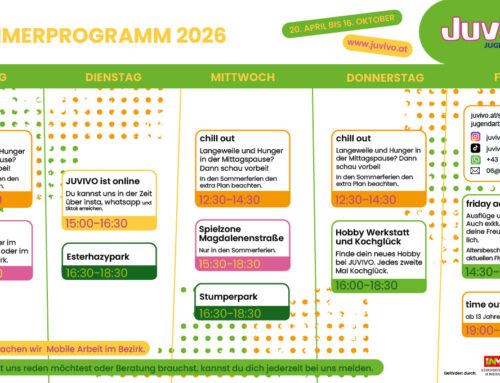 Sommerprogramm ab 20.April 2026!