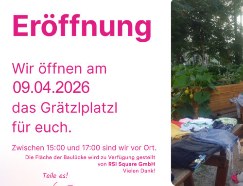 Eröffnung Grätzlplatzl am 09.04.2026